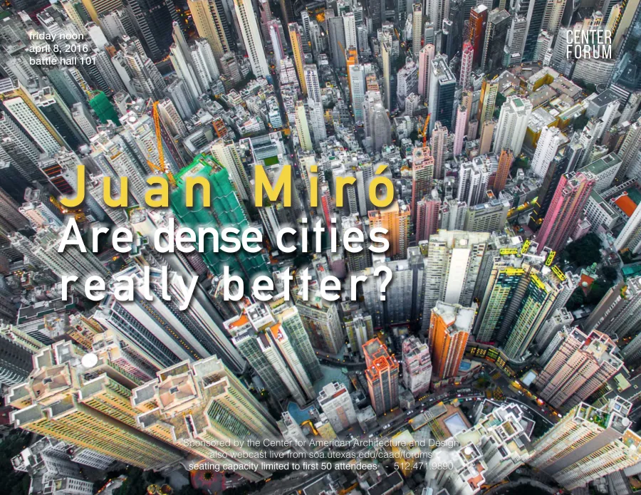 Juan Miro Friday Lunch Forum