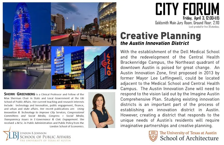 City Forum | April 3, 2015