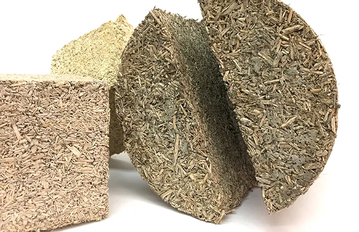 Hempcrete volumes