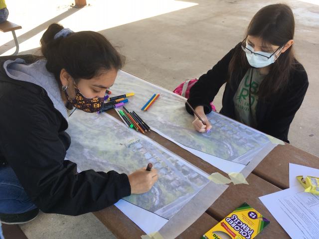 Participatory design in Bjorn's Environmental Justice Practicum. Austin, Texas