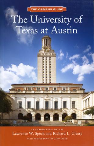 Cover of The University of Texas at Austin campus guide featuring the UT Tower