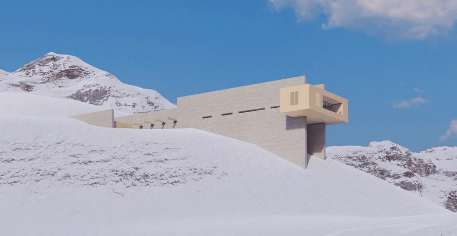 South Tyrol Center for Glacial Research by Eric Brem