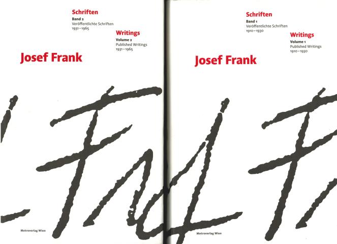 Josef Frank Book Cover