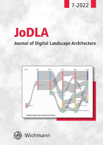 Cover for the Journal of Digital Landscape Architecture