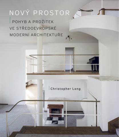 A book cover featuring the interior of a home, primarily in white with multiple floors of the home visible