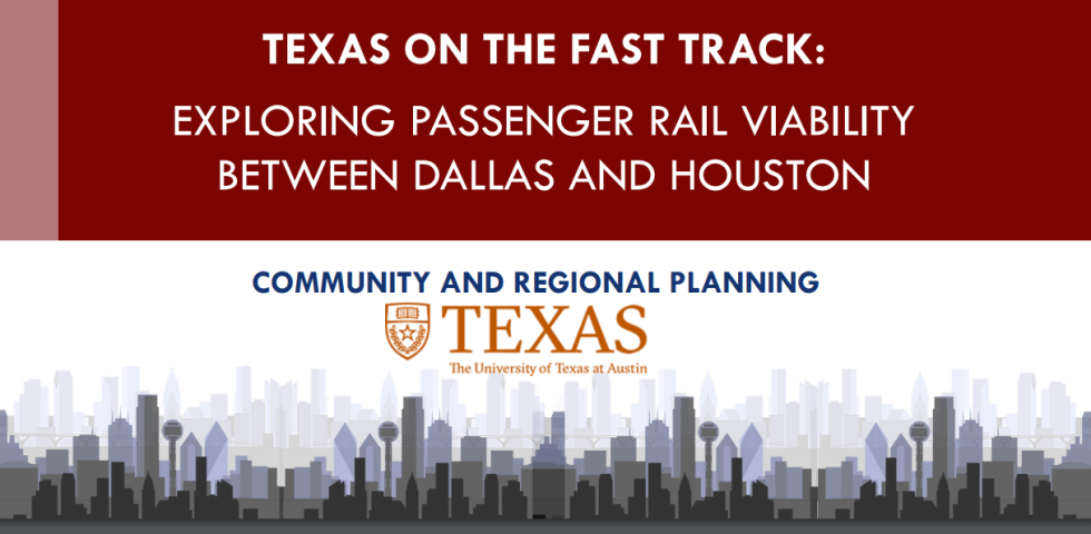 Texas on the Fast Track Report cover