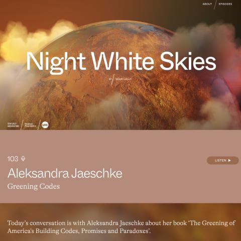 Cover of "Night White Skies"