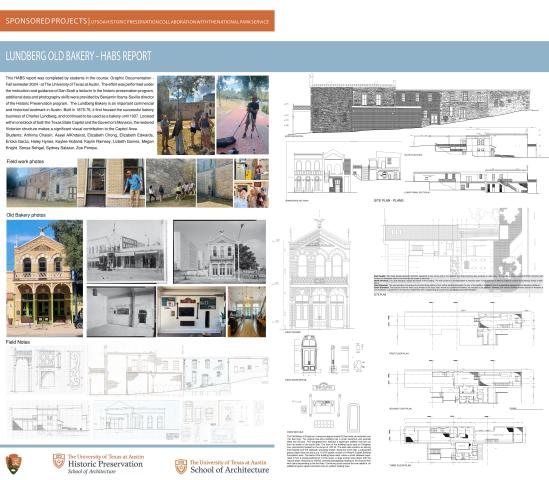 Lundberg Old Bakery HABS Documentation Poster Fall Semester 2024