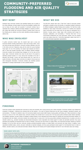 info graphic of community preparedness research
