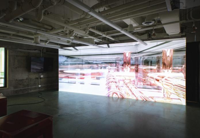 image of a projector screen project