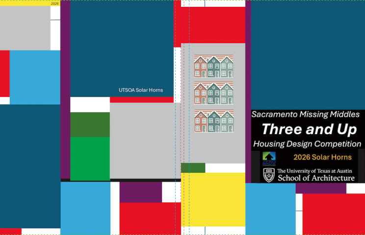 a white paper cover featuring colored blocks 