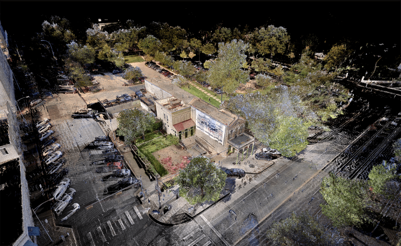 image of aerial area
