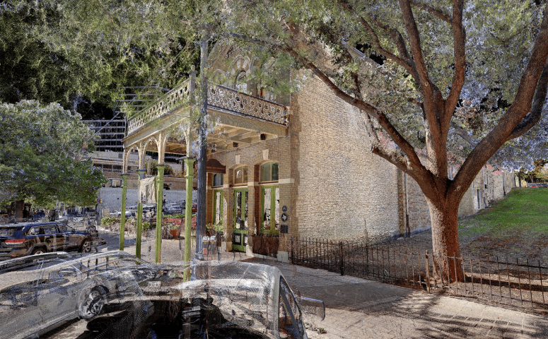 image of a tree and house
